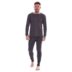 Keanu Mens Heatforce Thermal Bottoms (Pack of 3) / Gray